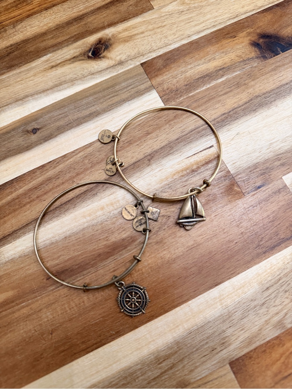 Set of 2 Alex and Ani Bangles